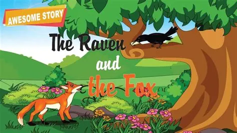 The Raven and the Fox: A Tale of Deceit, Greed, and Unexpected Friendship!